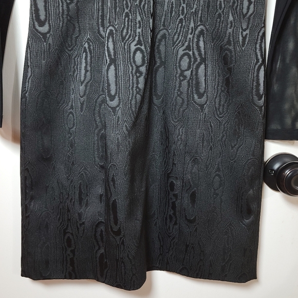 Alice + Olivia Takako Mesh Mini Black Dress | Alice + Olivia Dress | Size 6 - Picture 3 of 11